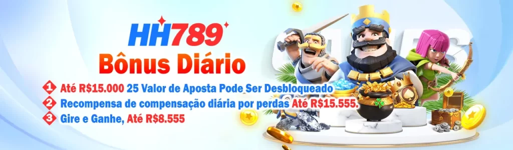 Promoções e bônus do HH789 Cassino